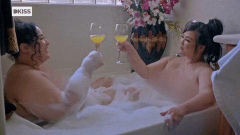 Cheers Wine GIF by DKISS