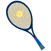 tennis tu Sticker by utulsa
