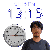 1 Pm Sticker