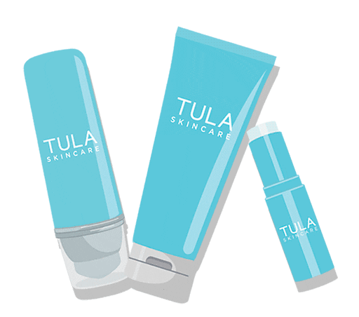 skin care text Sticker by TULA