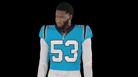 North Carolina Eye Roll GIF by Carolina Panthers