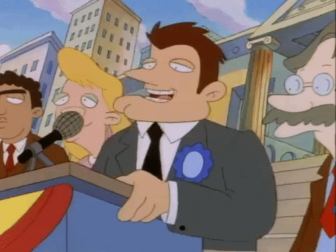 hey arnold nick splat GIF