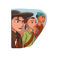 Girls Mexico Sticker by A LA BRAVA, Universe of Latina Superheroes