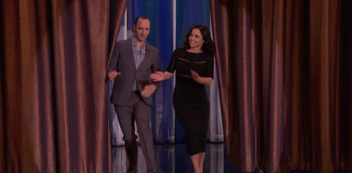 julia louis dreyfus conan obrien GIF by Team Coco