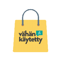 Sticker by Vähänkäytetty.fi