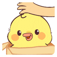 New Post Chick Sticker