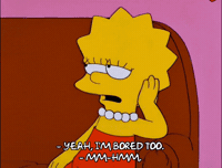 Tired Lisa Simpson GIF by The Simpsons