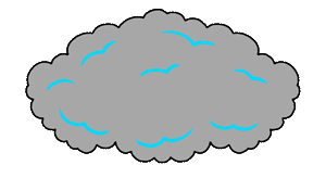 Smoke Cloud Sticker by Originals