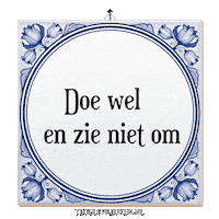 Humor Focus Sticker by Tegelspreuken.nl