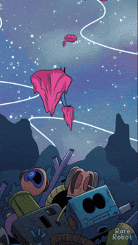 Zoom In Science Fiction GIF by VeeFriends