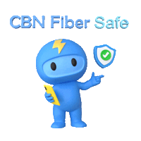 Level Up Cybro Sticker by CBN Fiber