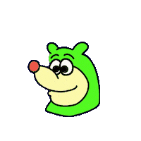 Surprised Art Sticker