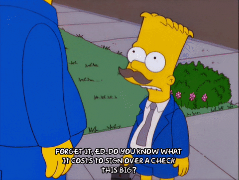 homer simpson money GIF