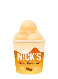 Ice Cream Heart Sticker by N!CK'S Ice Creams