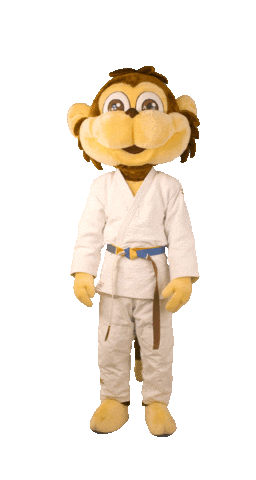 Judobund judo maskottchen yoko affe Sticker