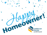 APMarketing happy home realestate mortgage Sticker