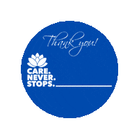 Blue Ribbon Grh Sticker by GrandRiverHospital