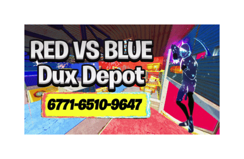Red Vs Blue Sticker by Dux