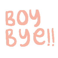 Girl Bye Sticker