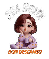 Boa Noite Sticker by Atelier das Arteiras