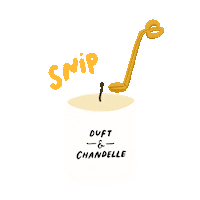 duftandchandelle fire star light moon Sticker