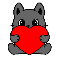 Cat Love Sticker