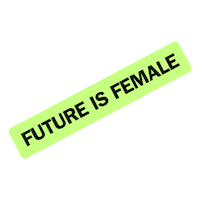 Girl Woman Sticker by Goa Organics