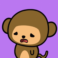 Sick Monkey GIF by Critters Quest