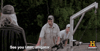 alligator saying GIF by Swamp People