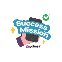 Mission Success Sticker by Gojekmm
