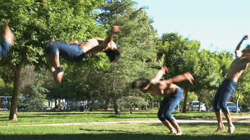 clones backflips GIF by Melly Lee