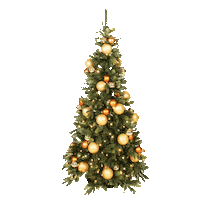 Christmas Gold Sticker by Beekwilder
