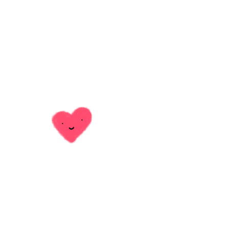 i love you hearts Sticker by Mia Page