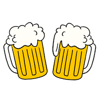 Beer Cheers Sticker by ÁRBOL