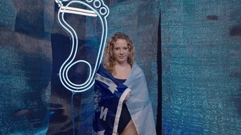North Carolina Swimming GIF by UNC Tar Heels