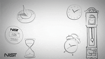 Time Clock GIF by National Institute of Standards and Technology (NIST)