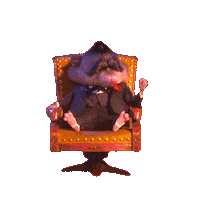 Who Cares Mr Big Sticker by Walt Disney Animation Studios