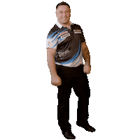 Celebrating Gerwyn Price Sticker by Interwetten