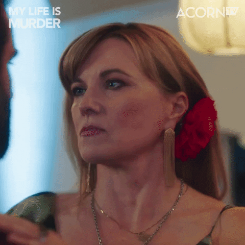 Come To Me Lucy Lawless GIF by Acorn TV