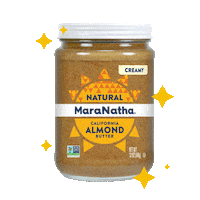Almond Butter Almonds Sticker by MaraNatha Nut Butters