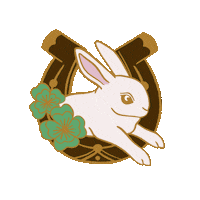 Horse Shoe Good Luck Sticker by Kirbee Lawler