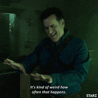 season 3 starz GIF by Ash vs Evil Dead