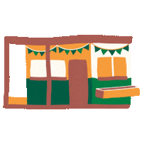 castleandcubby cubby castle and cubby castleandcubby cubbyhouse Sticker