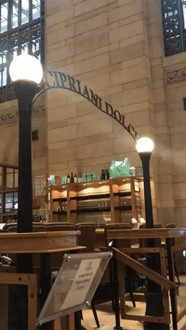 Grand Central Devoid of St Patrick's Day Revelers as New Yorkers Stay Home