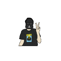 febrinalaloan love chill peace starwars Sticker