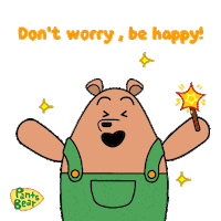 Be Happy Sticker