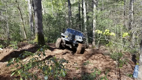 HobbyTrap giphygifmaker jeep mud off-road GIF