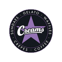 Ice Cream Pancakes Sticker by Creams Cafe