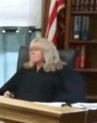 Bored Judge GIF