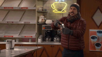 superior donuts coffee GIF by CBS